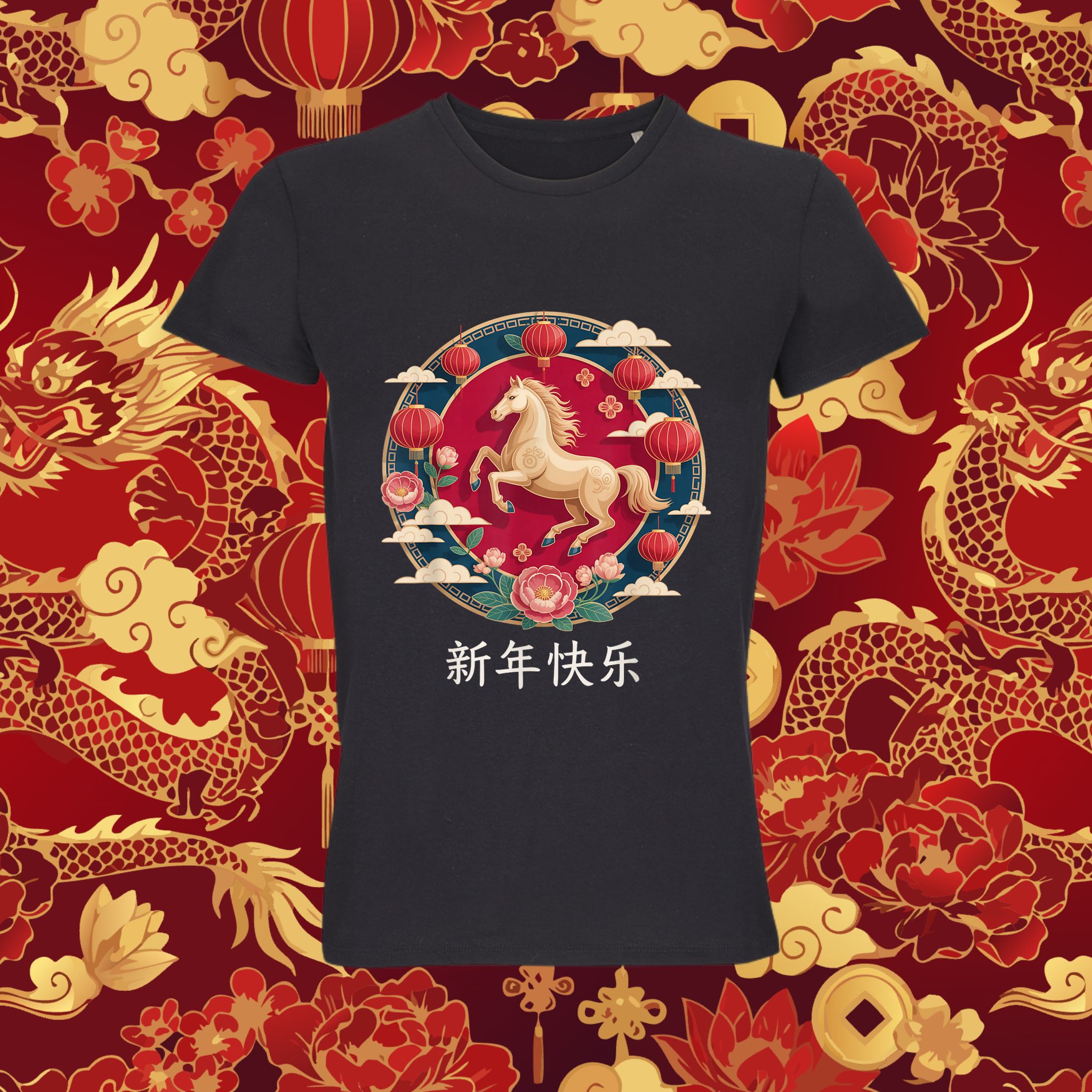 T-Shirt Cheval de Feu