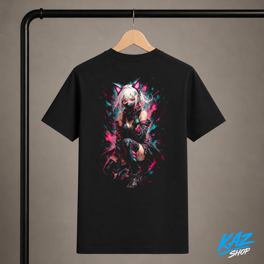 T-Shirt Cyber-Girl V2