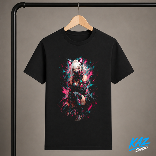T-Shirt Cyber-Girl V2