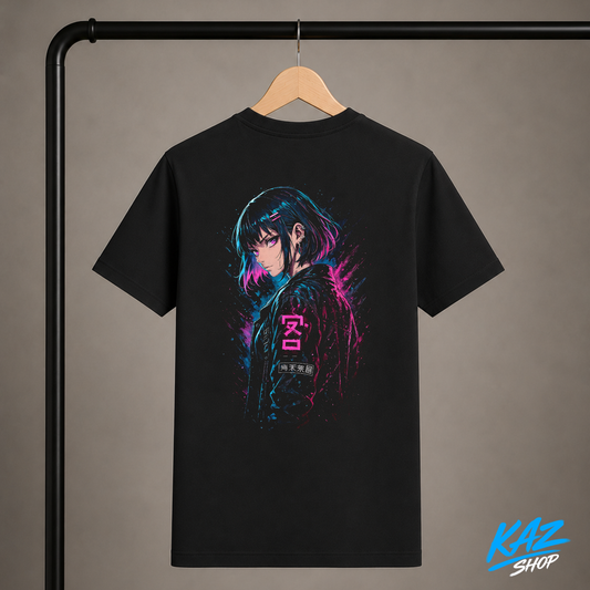 T-Shirt Cyber-Girl V3