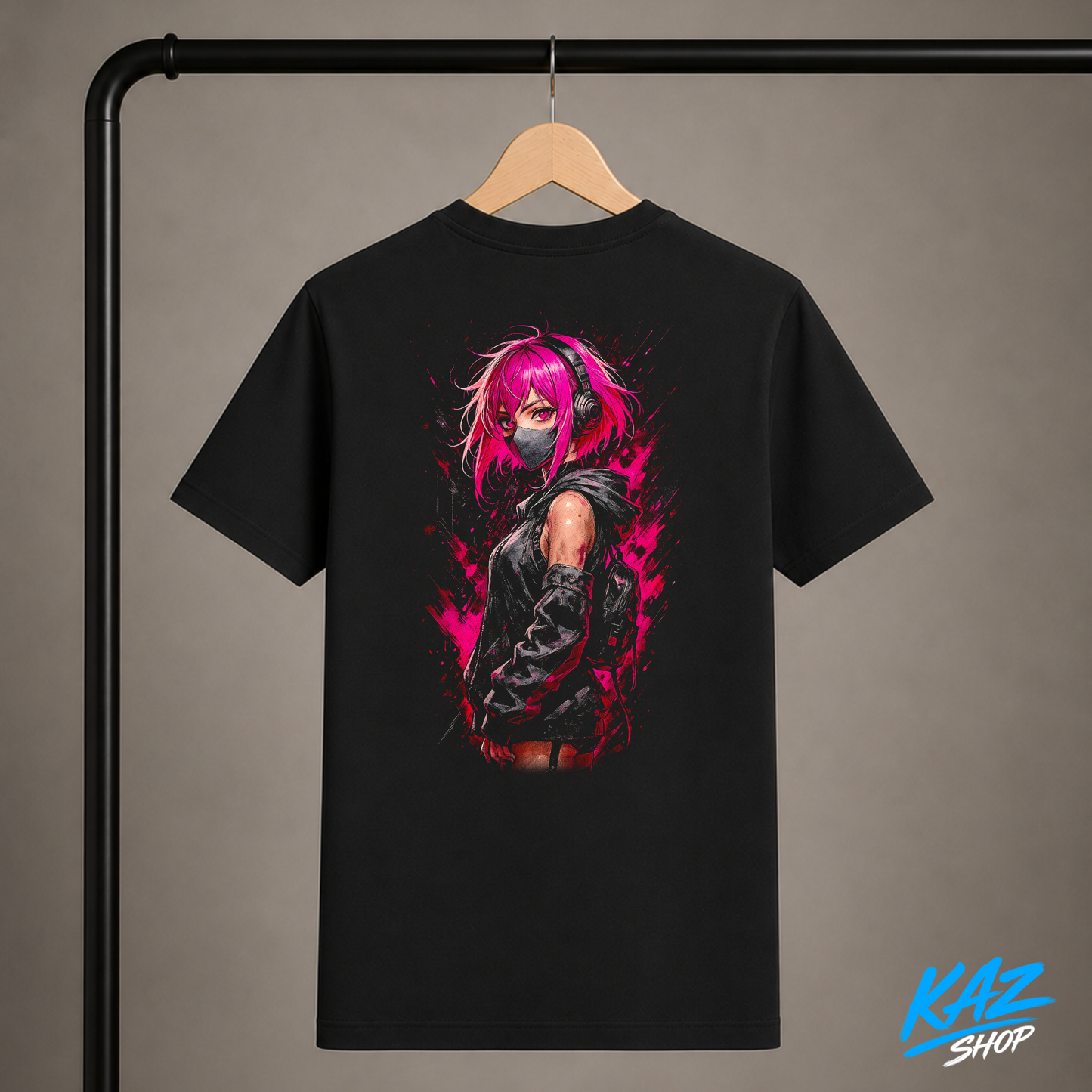 T-Shirt Cyber-Girl V5