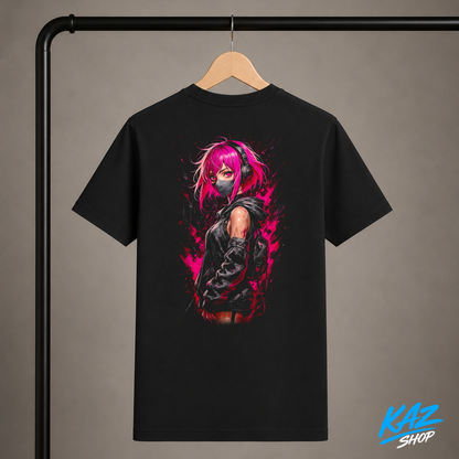 T-Shirt Cyber-Girl V5