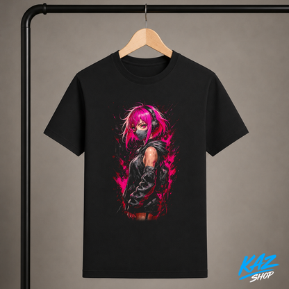 T-Shirt Cyber-Girl V5