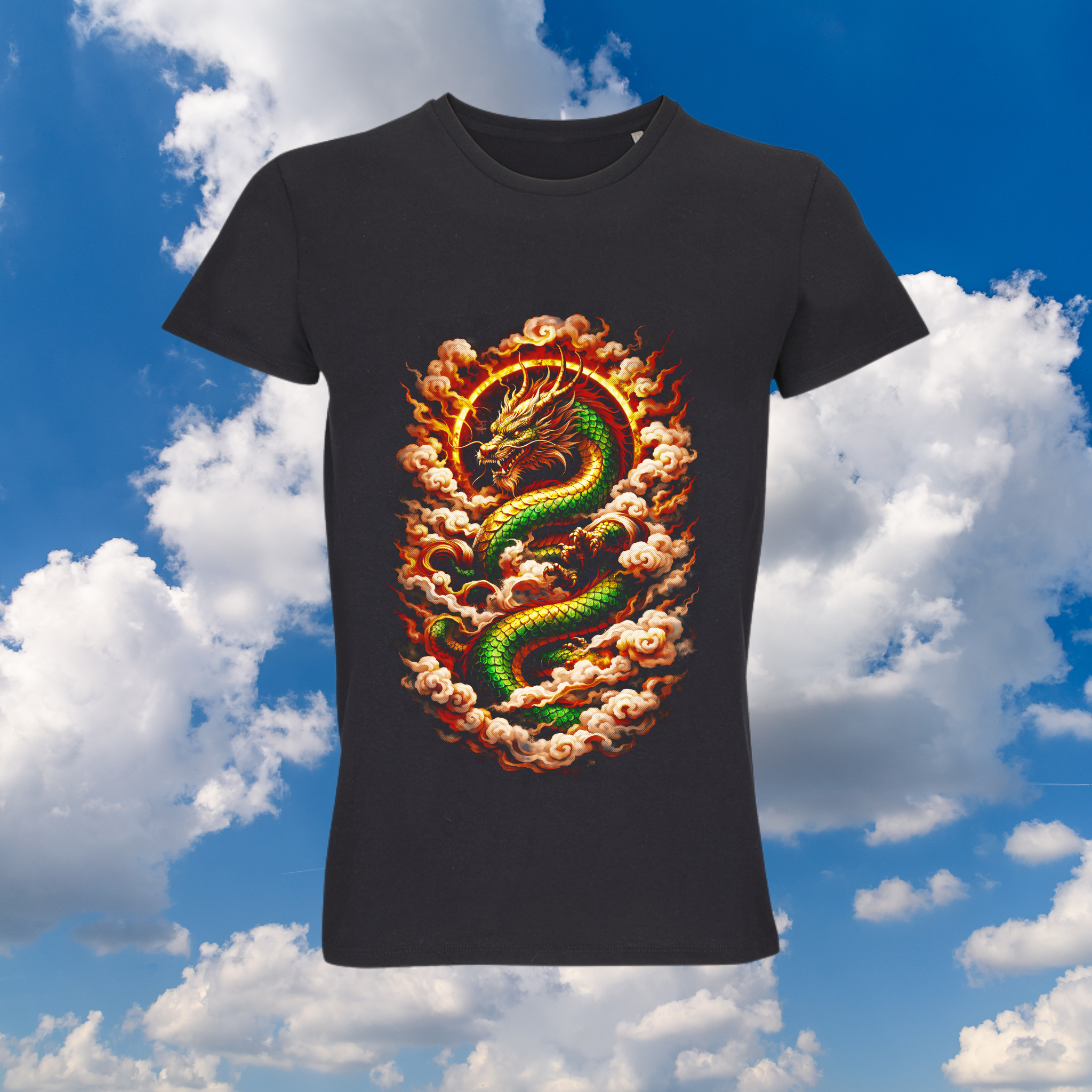 T-Shirt Dragon Céleste