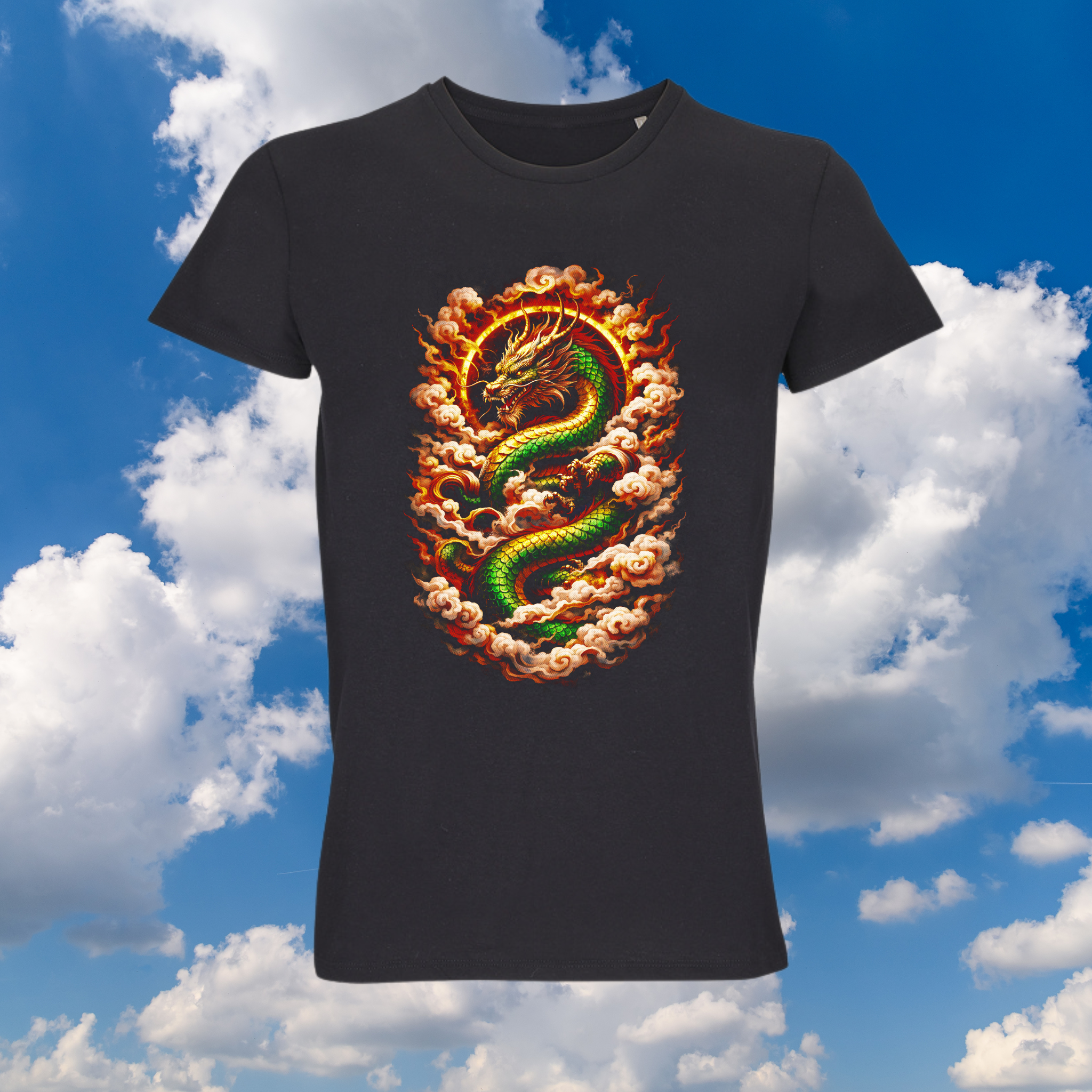 T-Shirt Dragon Céleste