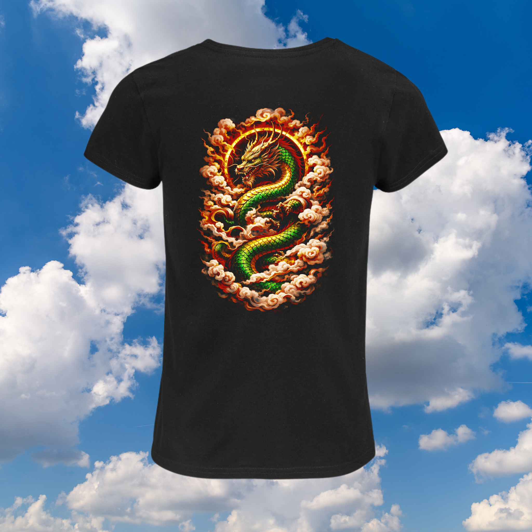 T-Shirt Dragon Céleste