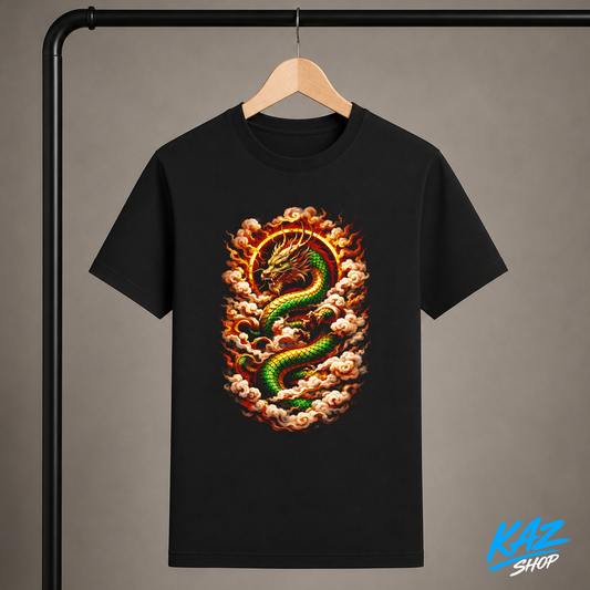 T-Shirt Dragon Céleste