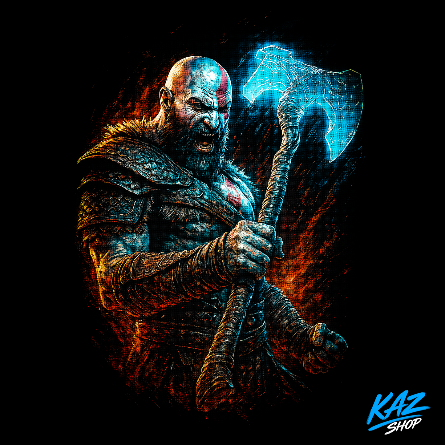 T-Shirt "Kratos : Le Courroux du Nord"