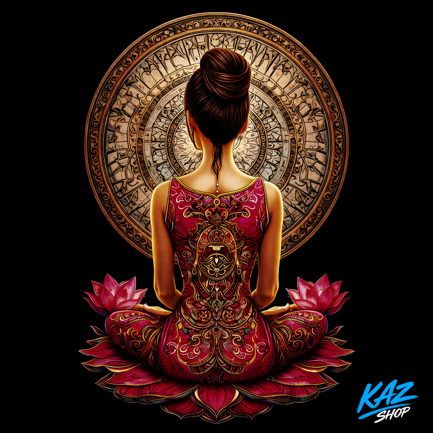 T-Shirt "Lotus Divin "