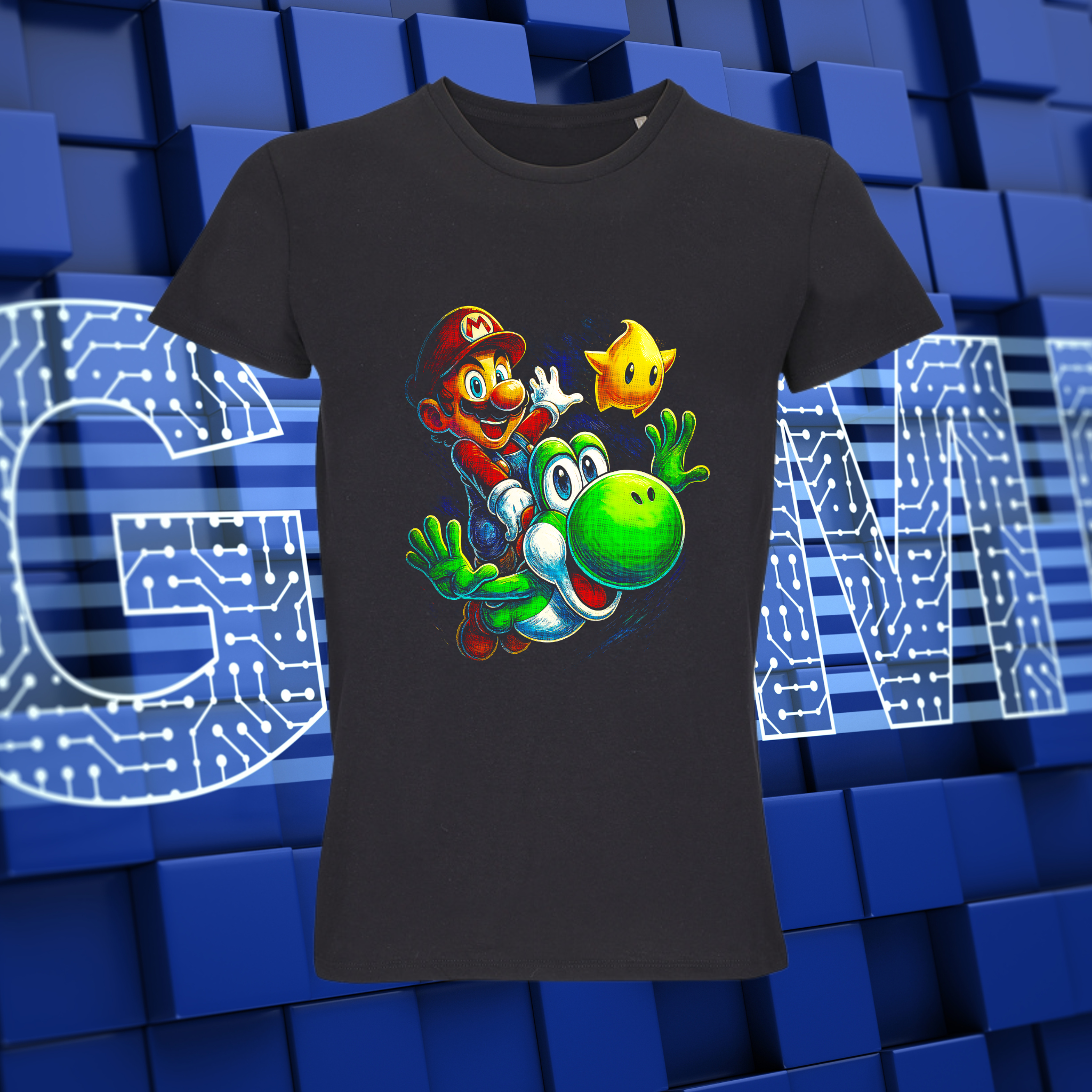 T-Shirt Mario Party