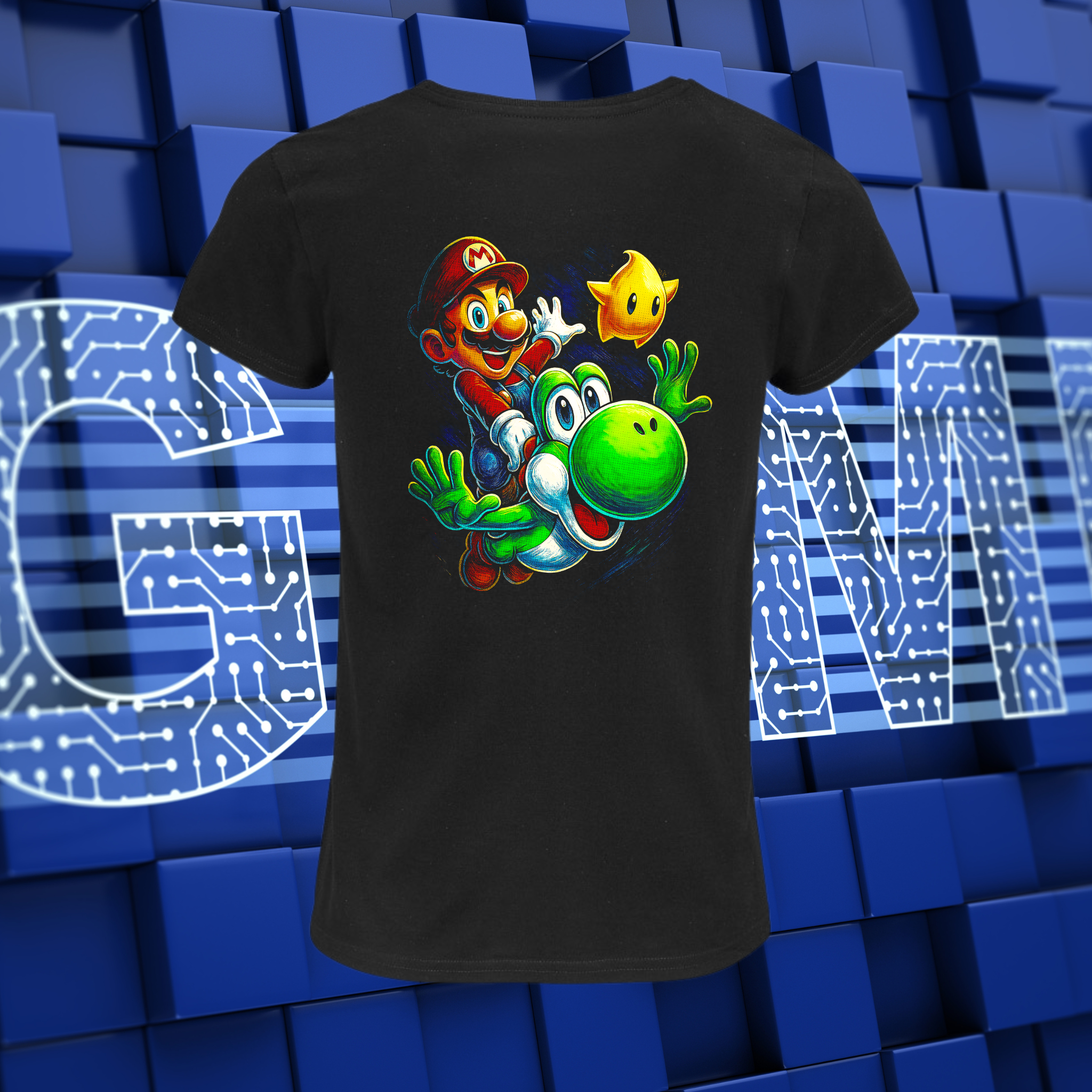 T-Shirt Mario Party